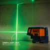 93MCLPG Compact Green Cross-Line Laser Level with Plumb Spot Image 4